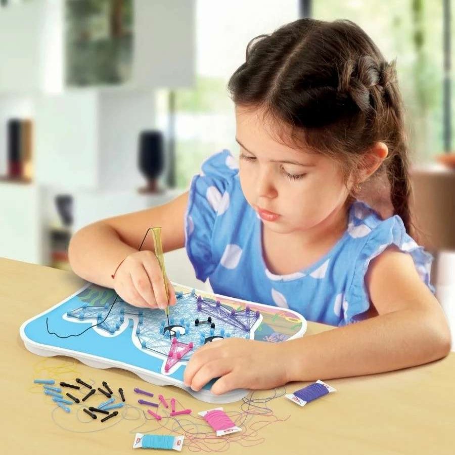 Health Intelligence For Kids Active Toys Kidzinc * | Buy Quercetti String Art Animals Play Creativo