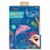 Health Intelligence For Kids Active Toys Kidzinc * | Wholesale Avenir A4 Scratch Book Under The Sea