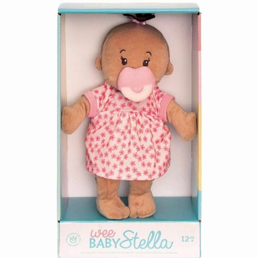 Social Emotional Learning Toys * | Coupon Manhattan Toy Company Wee Baby Stella Beige Doll