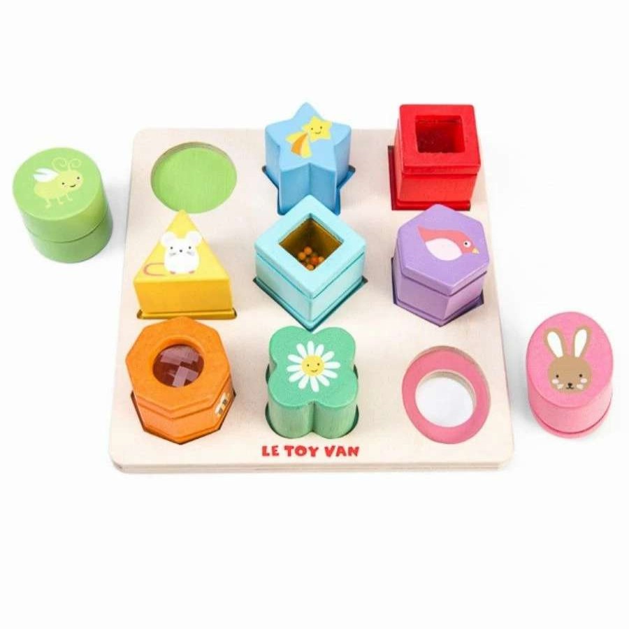 Health Intelligence For Kids Active Toys Kidzinc * | Coupon Le Toy Van Petilou Sensory Shapes