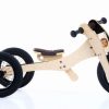 Health Intelligence For Kids Active Toys Kidzinc * | Hot Sale Trybike 4 In 1 Wooden Bike Brown Saddle Seat Cover & Chin Protector