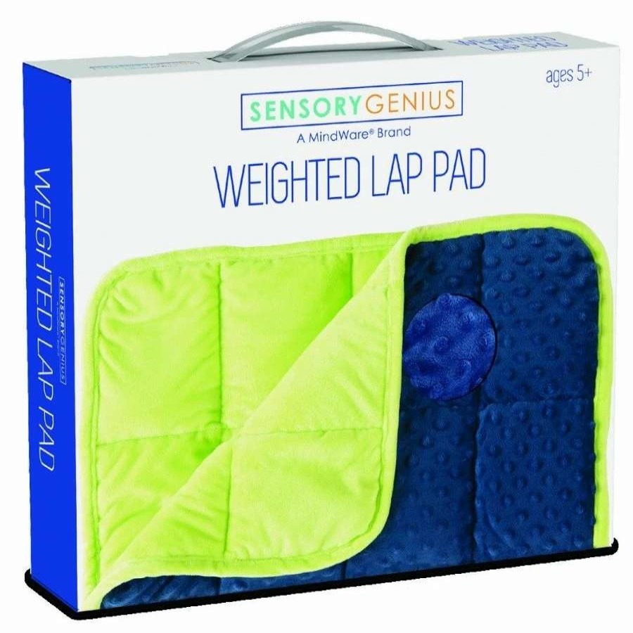 Health Intelligence For Kids Active Toys Kidzinc * | Promo Sensory Genius By Mindware Weighted Lap Pad