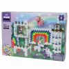 Health Intelligence For Kids Active Toys Kidzinc * | Coupon Plus-Plus: Pastel Rainbow Castle 760 Pieces Construction Toy