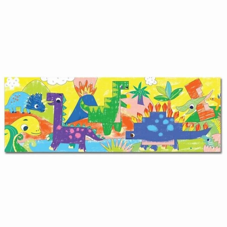 Health Intelligence For Kids Active Toys Kidzinc * | Buy Avenir Blocks N Crayons Dinosaurs Art Set