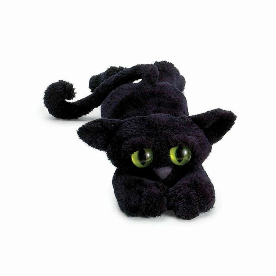 Social Emotional Learning Toys * | Best Deal Manhattan Toy Ziggie The Black Lanky Cat Plush Toy