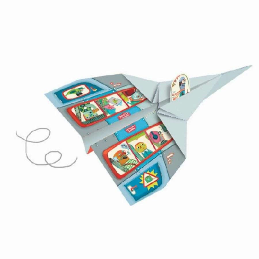 Health Intelligence For Kids Active Toys Kidzinc * | Coupon Djeco Paper Planes Origami