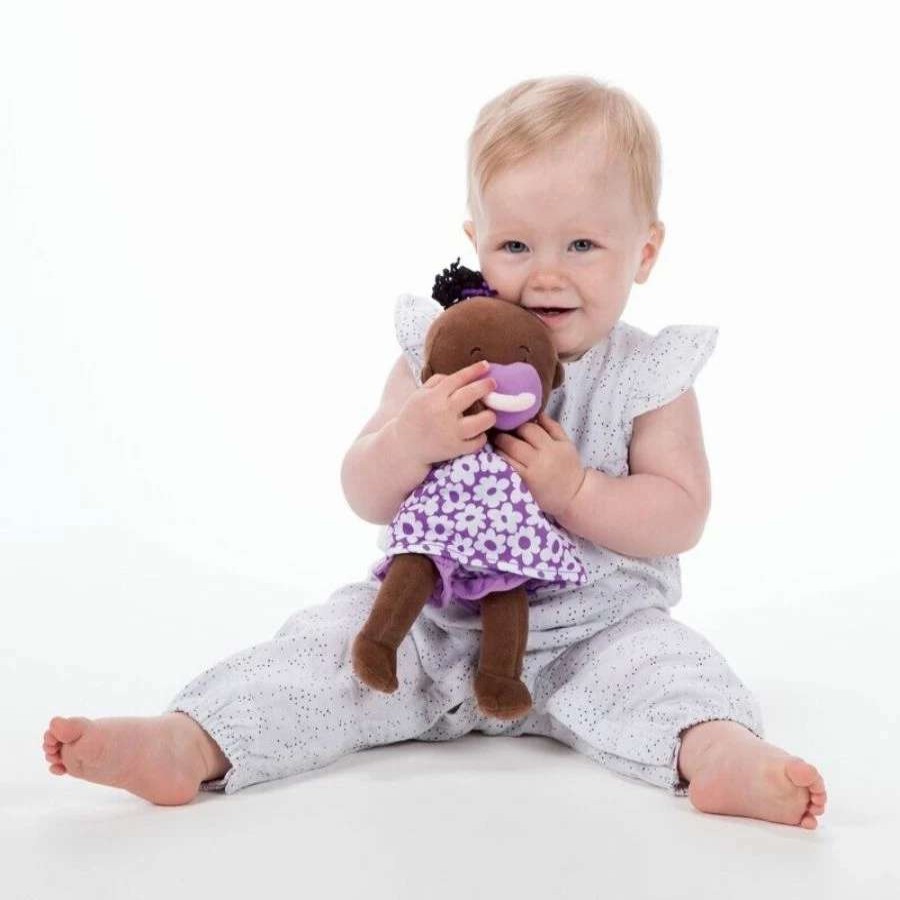 Social Emotional Learning Toys * | Discount Manhattan Toy Company Wee Baby Stella Brown Doll