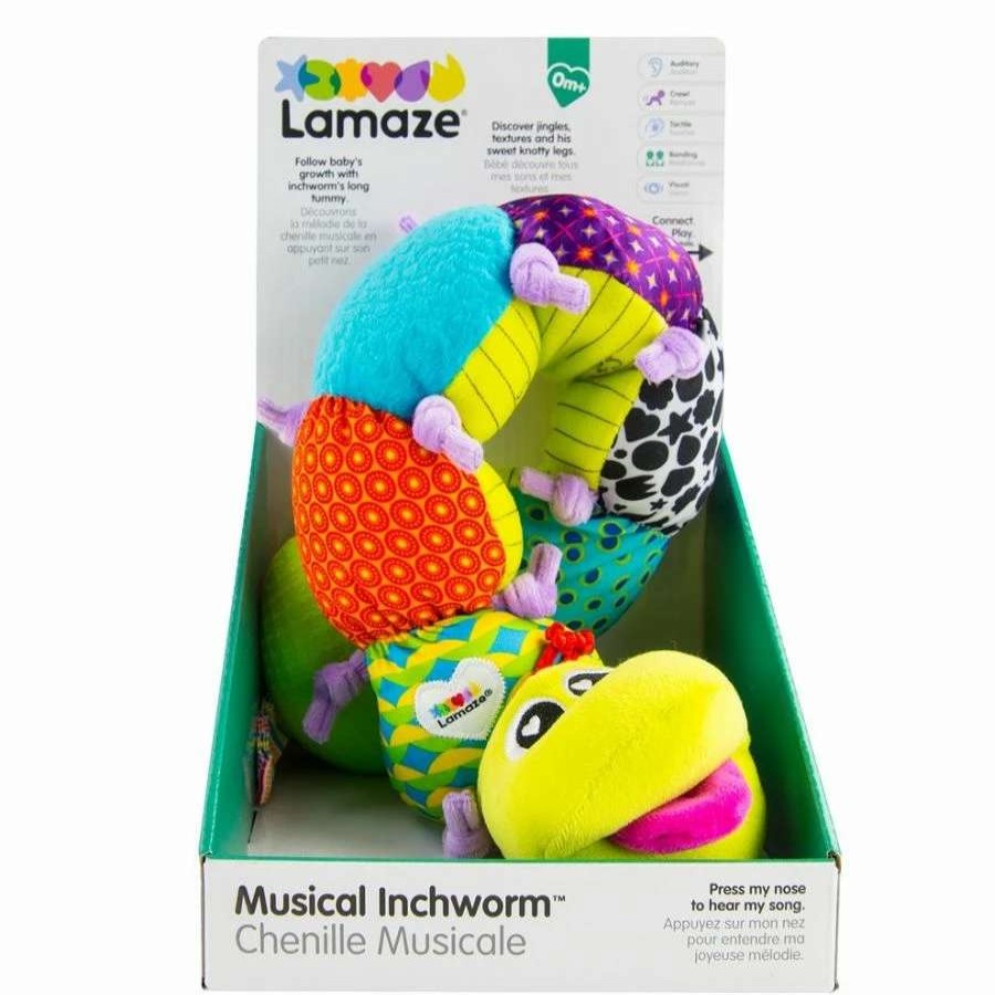 Health Intelligence For Kids Active Toys Kidzinc * | Top 10 Lamaze Musical Inchworm