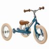 Health Intelligence For Kids Active Toys Kidzinc * | Top 10 Trybike Blue Vintage Trybike, Cream Tyres And Chrome (3 Wheel)