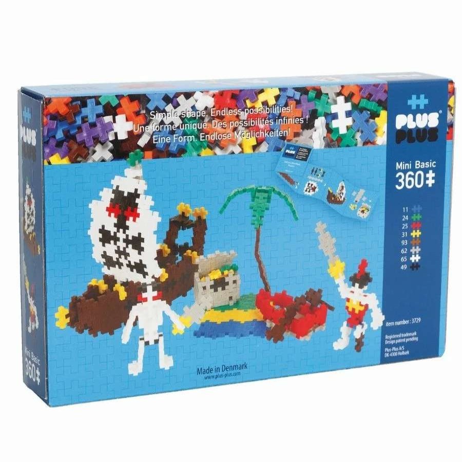 Health Intelligence For Kids Active Toys Kidzinc * | Coupon Plus-Plus: Basic Pirates 360 Pieces Construction Toy