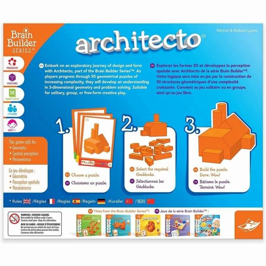 Health Intelligence For Kids Active Toys Kidzinc * | Hot Sale Foxmind Brain Builder Series: Architecto Game