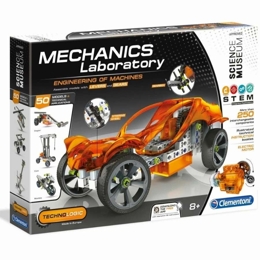 Health Intelligence For Kids Active Toys Kidzinc * | Best Reviews Of Clementoni Mechanics Laboratory: Engineering Of Machines