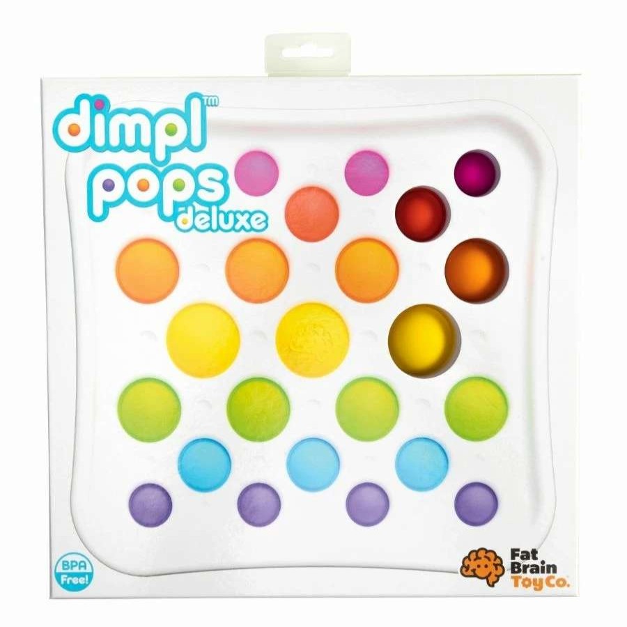 Health Intelligence For Kids Active Toys Kidzinc * | New Fat Brain Toy Co Dimpl Pops Deluxe