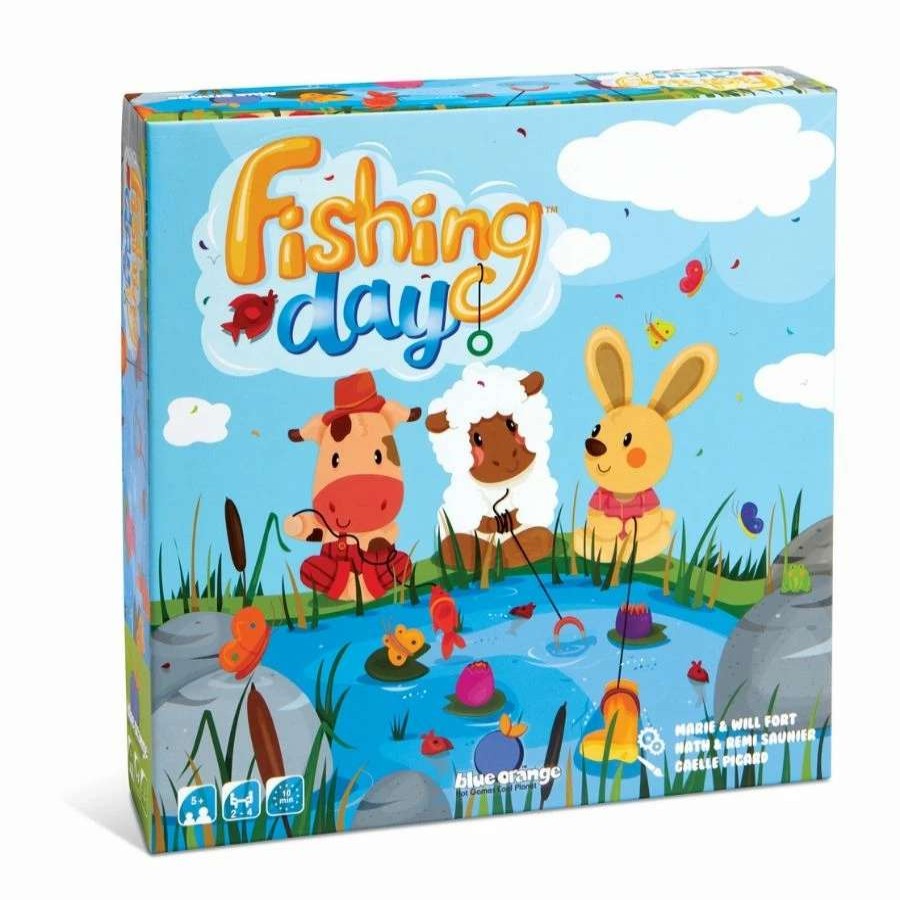 Health Intelligence For Kids Active Toys Kidzinc * | Wholesale Blue Orange Games Fishing Day Game