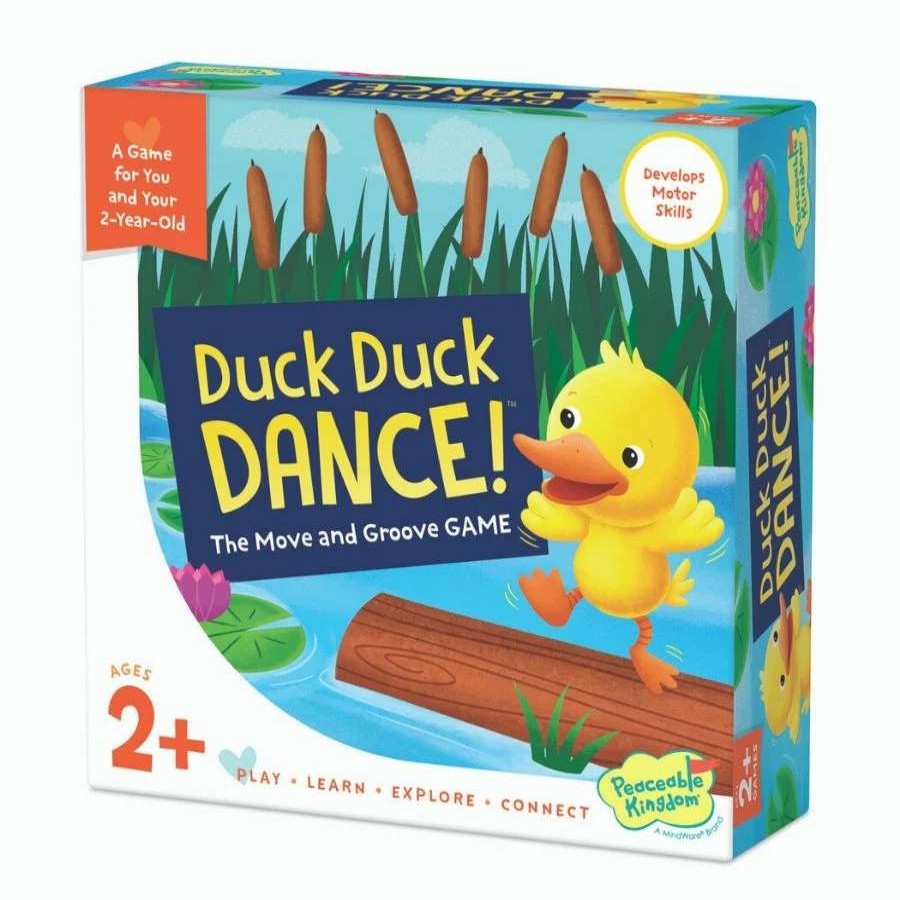 Health Intelligence For Kids Active Toys Kidzinc * | Cheap Peaceable Kingdom Duck Duck Dance Game