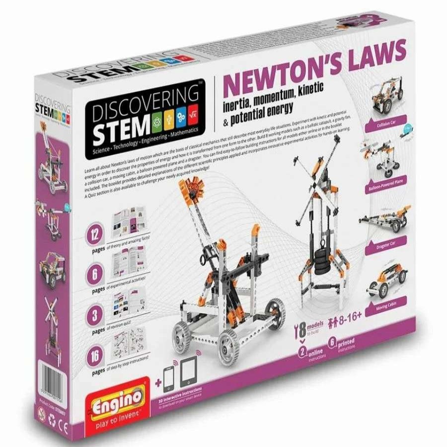 Health Intelligence For Kids Active Toys Kidzinc * | Flash Sale Engino Discovering Stem: Newton'S Laws