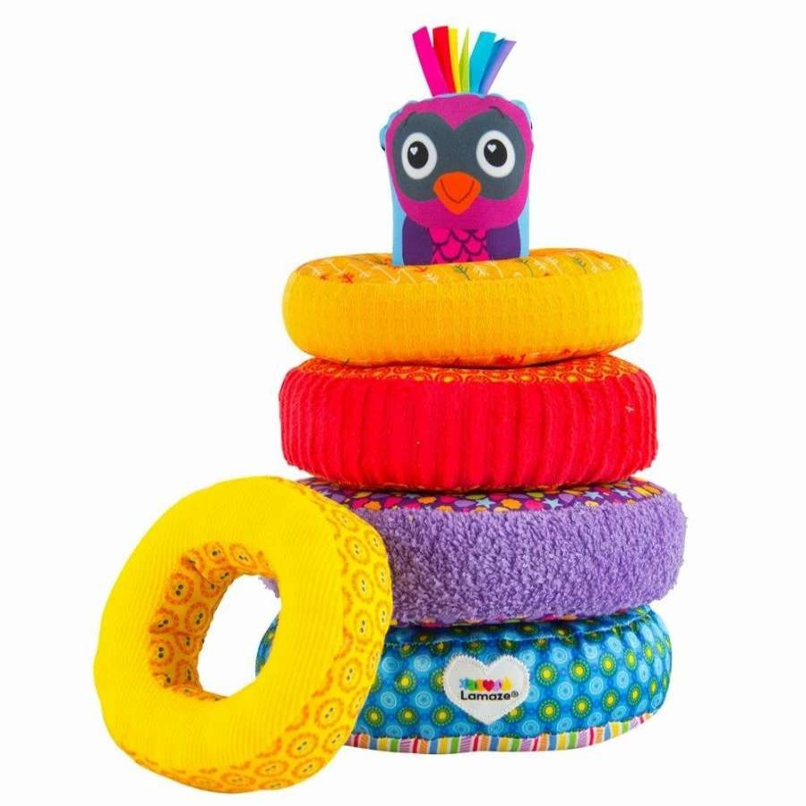 Health Intelligence For Kids Active Toys Kidzinc * | Cheap Lamaze Rainbow Stacking Rings