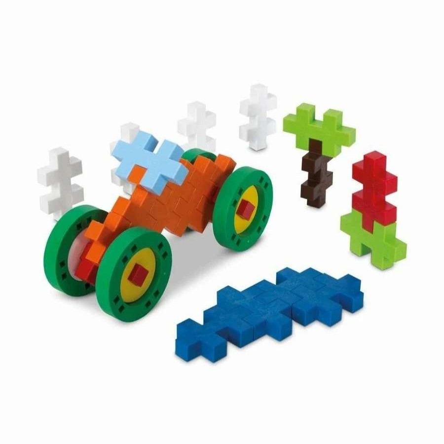 Health Intelligence For Kids Active Toys Kidzinc * | Wholesale Plus-Plus: Big Make And Go! 29 Pieces Construction Toy