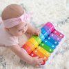 Health Intelligence For Kids Active Toys Kidzinc * | Budget Fat Brain Toy Co Rock 'N Roller Piano Baby Toy