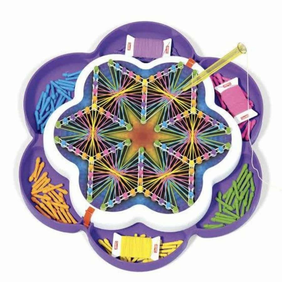 Health Intelligence For Kids Active Toys Kidzinc * | Promo Quercetti Play Creativo: String Art Mandala