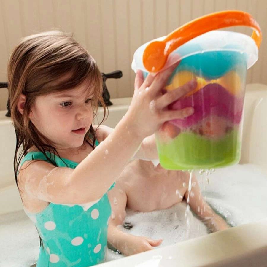 Health Intelligence For Kids Active Toys Kidzinc * | Coupon Fat Brain Toy Co Fat Brain Toys Pail Pals Bath Toy