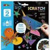 Health Intelligence For Kids Active Toys Kidzinc * | Promo Avenir Scratch Art Ocean Life