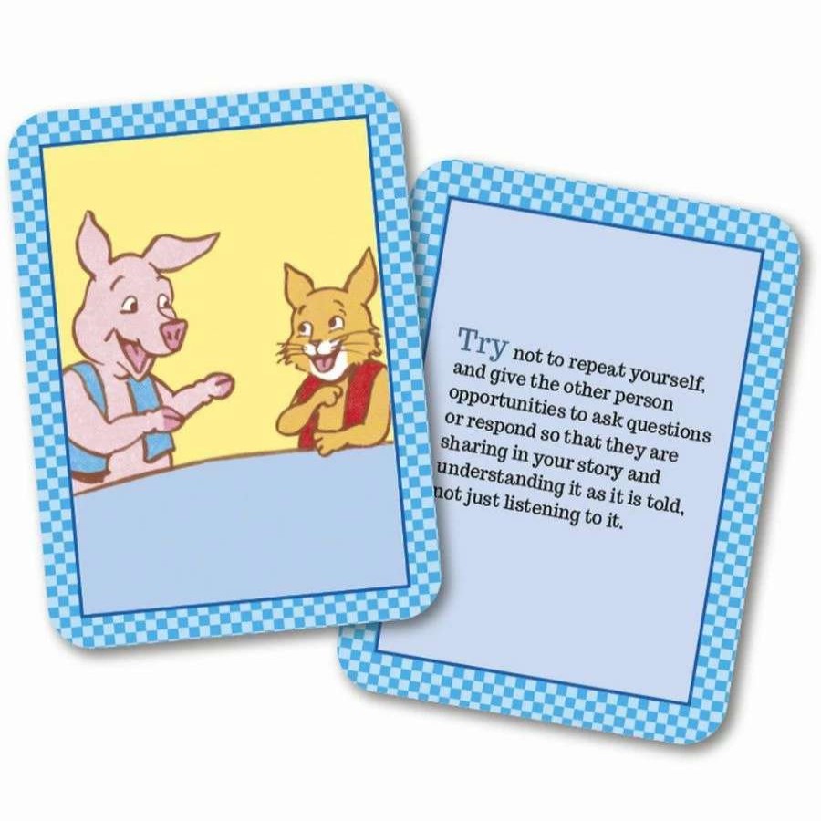 Social Emotional Learning Toys * | Flash Sale Eeboo Conversation Cards Let'S Talk