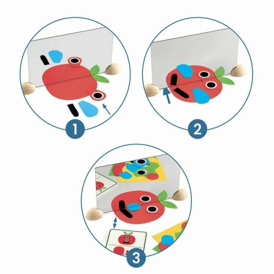 Social Emotional Learning Toys * | Flash Sale Djeco Ze Mirror Magic Faces Set