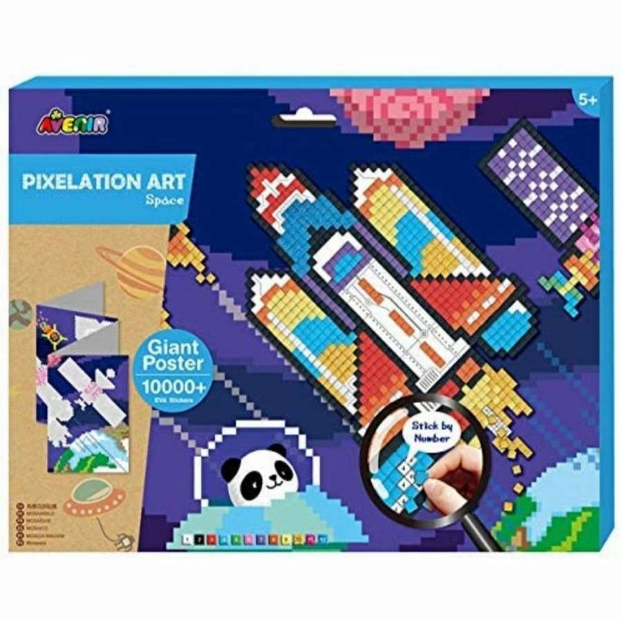 Health Intelligence For Kids Active Toys Kidzinc * | Best Sale Avenir Pixelization Art: Space