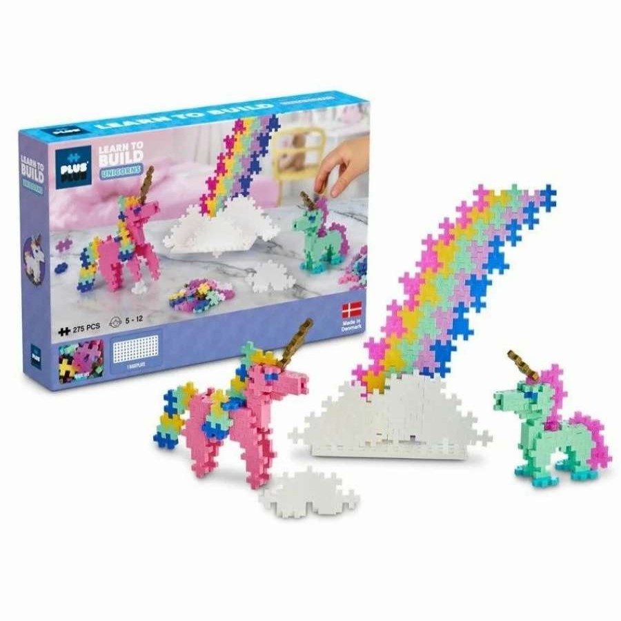 Health Intelligence For Kids Active Toys Kidzinc * | Coupon Plus-Plus Learn To Build Unicorns Construction Toy