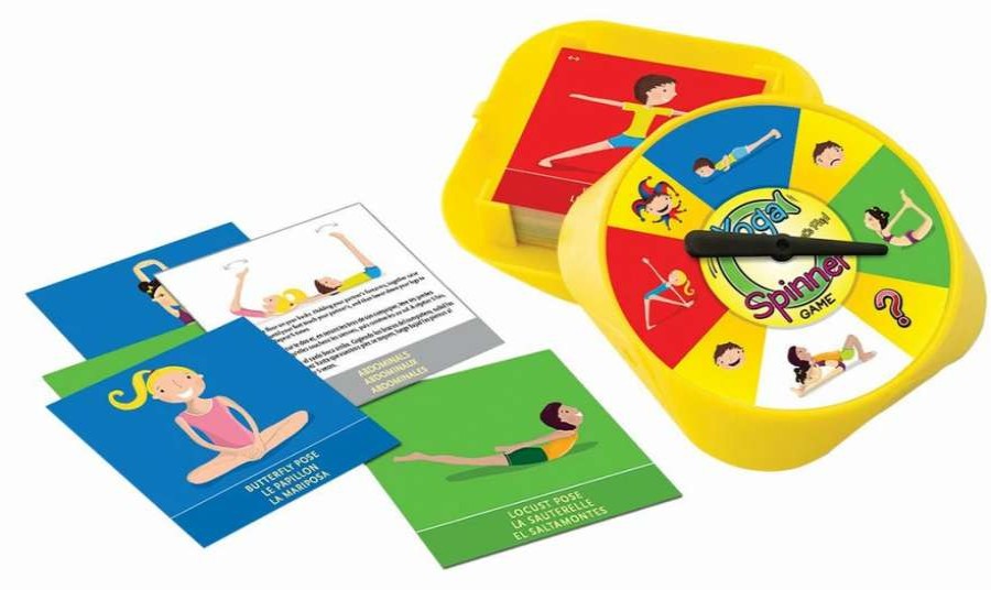 Health Intelligence For Kids Active Toys Kidzinc * | Deals Thinkfun Yoga Spinner Game