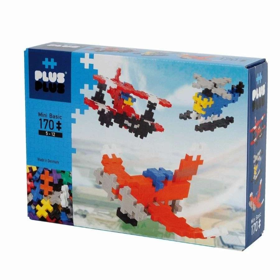 Health Intelligence For Kids Active Toys Kidzinc * | Best Reviews Of Plus-Plus: Basic Planes 170 Pieces Construction Toy