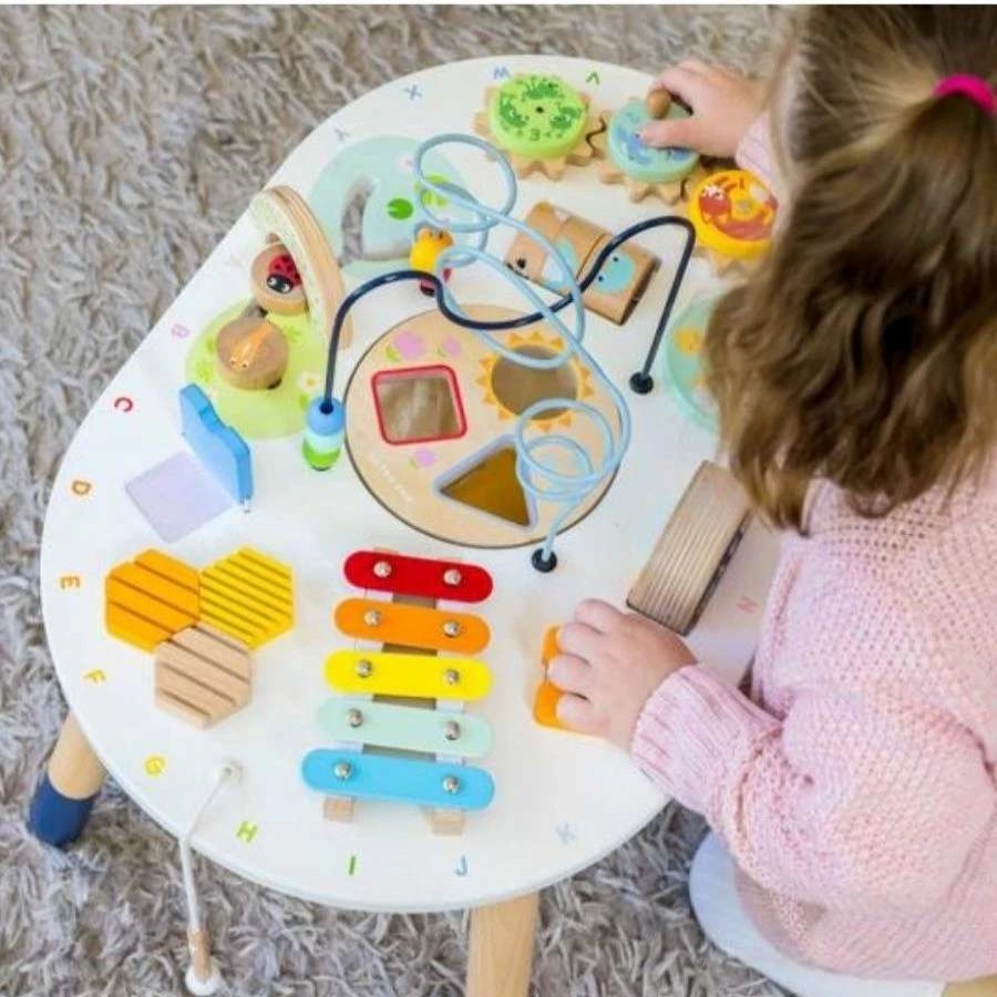 Health Intelligence For Kids Active Toys Kidzinc * | Deals Le Toy Van Petilou Activity Table