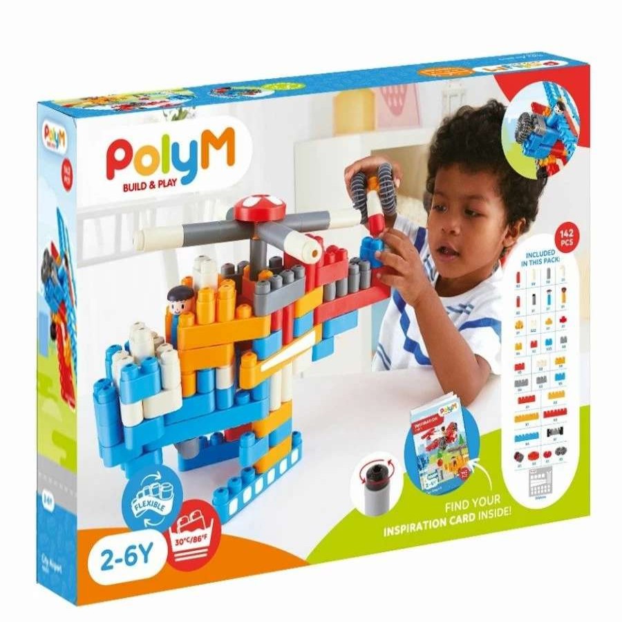 Health Intelligence For Kids Active Toys Kidzinc * | Deals Polym City Airport Building Blocks