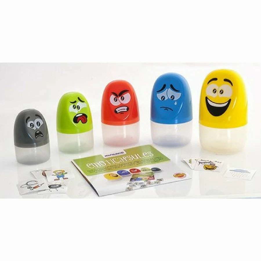 Social Emotional Learning Toys * | Outlet Miniland Aptitude Emoticapsules Educational Game