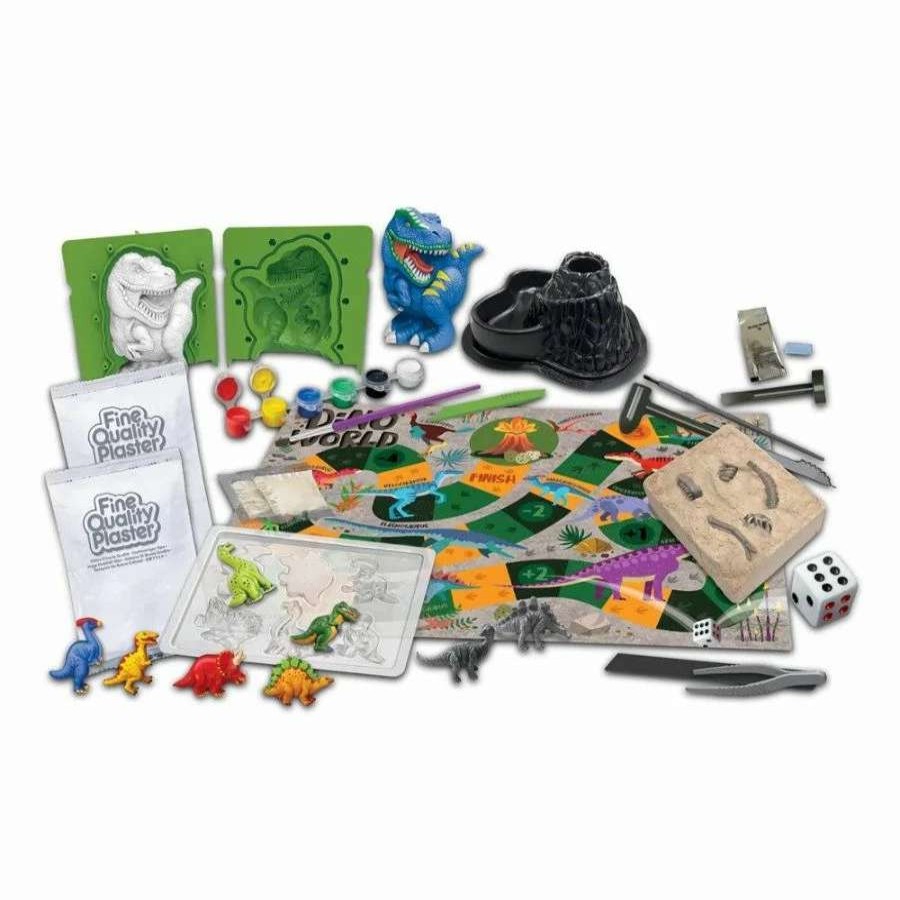 Health Intelligence For Kids Active Toys Kidzinc * | Discount 4M Steam Powered Kids: Dinosaur World Art And Science Kit