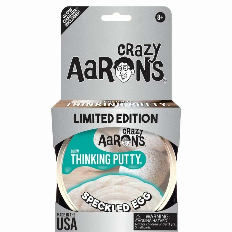 Health Intelligence For Kids Active Toys Kidzinc * | Brand New Crazy Aarons Thinking Putty Speckled Egg Limited Edition