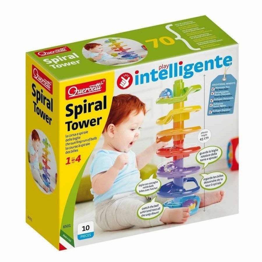 Health Intelligence For Kids Active Toys Kidzinc * | Promo Quercetti Spiral Tower Marble Run