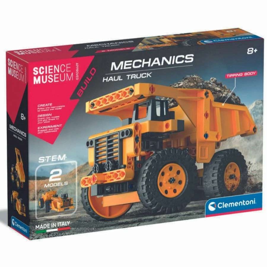 Health Intelligence For Kids Active Toys Kidzinc * | Deals Clementoni Science Museum Build Mechanics: Hail Truck