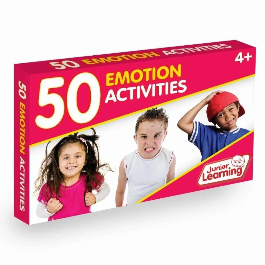 Social Emotional Learning Toys * | Best Deal Junior Learning 50 Emotion Activities